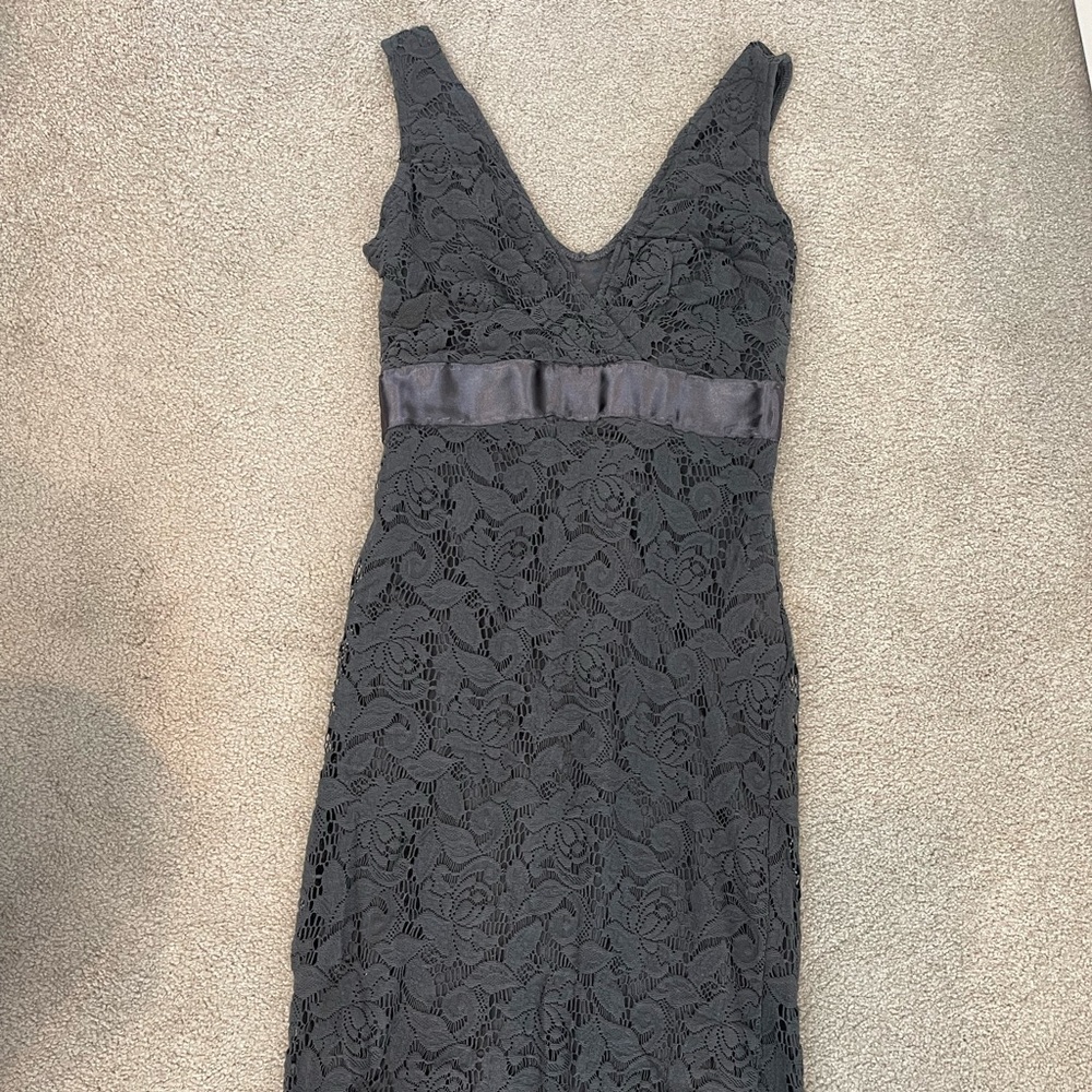 New Mango dress in size XS in grey color. Floral